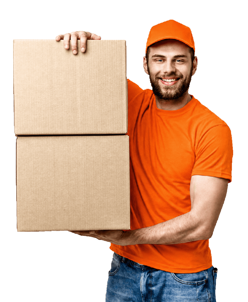 men with boxes
