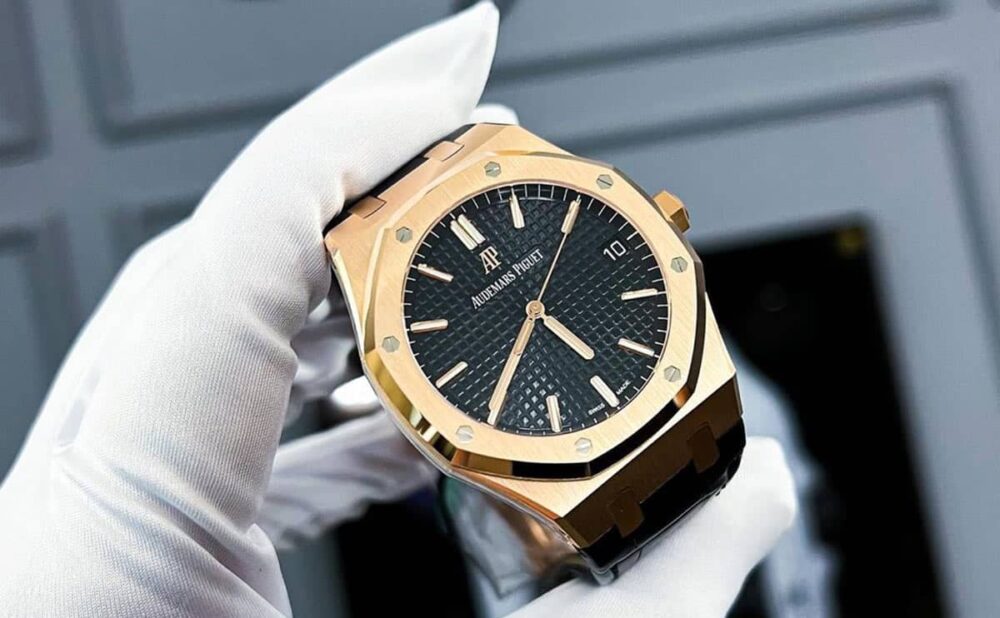 Luxury Watch in safe storage Luxury Watch in safe stora